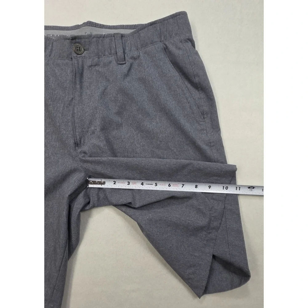 Under Armour Shorts Mens 36 Gray LIMITED USE Golf Rubber‎ Grip Waist Vented